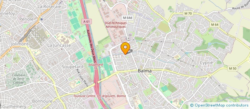 localisation de l'entreprise AF BEAUTE à BALMA