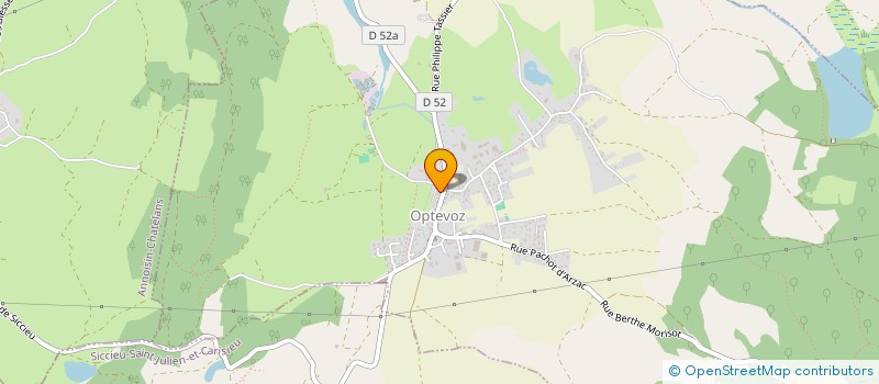 localisation de l'entreprise AF CAP SOLUTIONS  OPTEVOZ