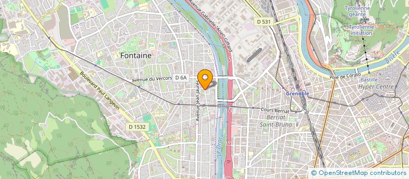 localisation de l'entreprise AF CLEAN 38  FONTAINE