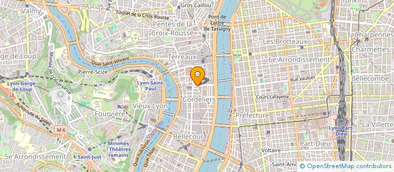 localisation de l'entreprise AF COIFFURE à LYON