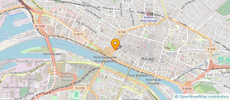 localisation de l'entreprise AF COMPUTER  ROUEN