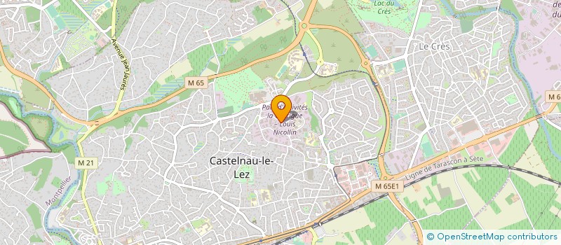 localisation de l'entreprise AF CONCEPT à CASTELNAU-LE-LEZ