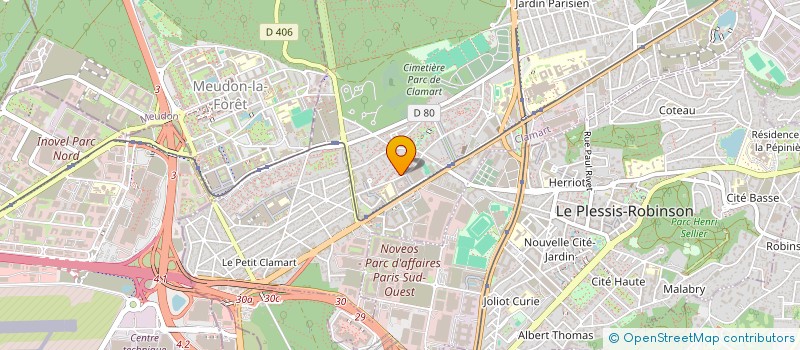 localisation de l'entreprise AF CONCEPT à CLAMART