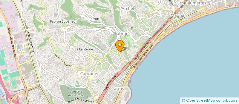 localisation de l'entreprise AF CONCEPT BATIMENT à NICE