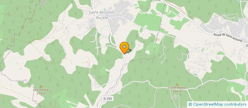 localisation de l'entreprise AF CONCEPT IMMO  SAINT-ANTONIN-DU-VAR