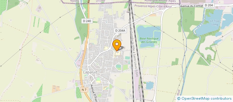 localisation de l'entreprise AF CONCEPT SERVICE  LAPALUD