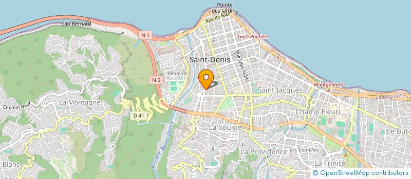 localisation de l'entreprise AF CONDUITE à SAINT-DENIS