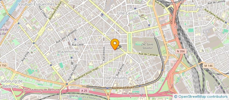 localisation de l'entreprise AF CONSEIL à LILLE