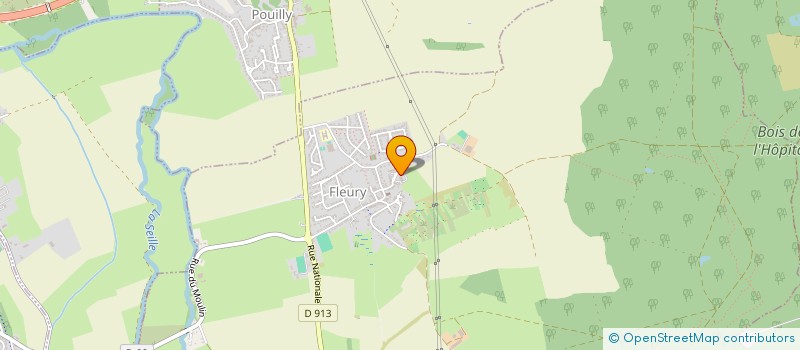 localisation de l'entreprise AF CONSEIL  FLEURY