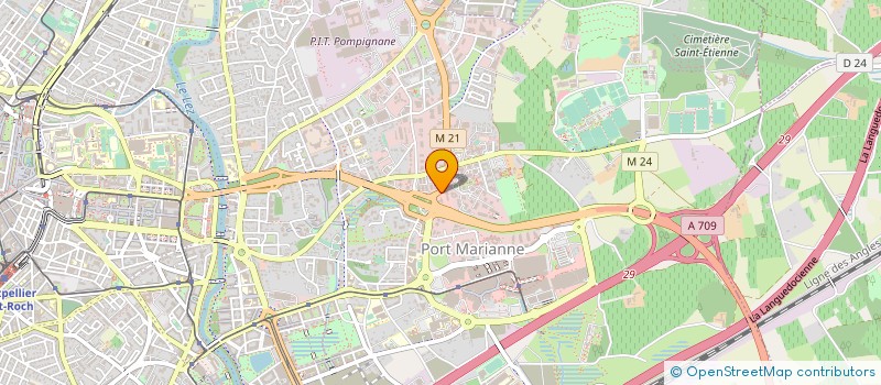 localisation de l'entreprise AF CONSULTING à MONTPELLIER