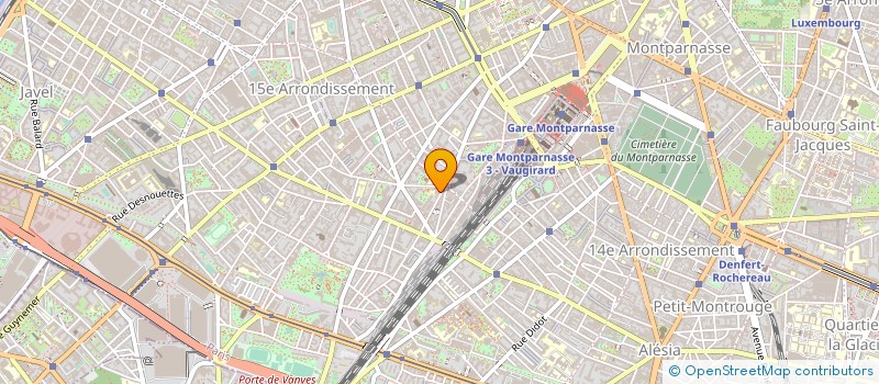 localisation de l'entreprise AF COSMO TRADUCTEURS CONSEILS  PARIS