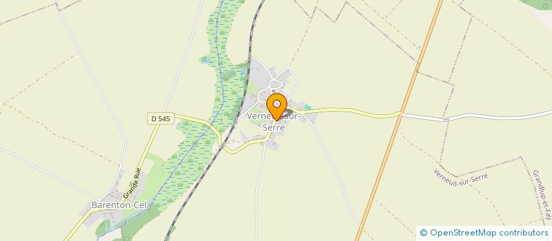 localisation de l'entreprise AF COUVERTURE  VERNEUIL-SUR-SERRE