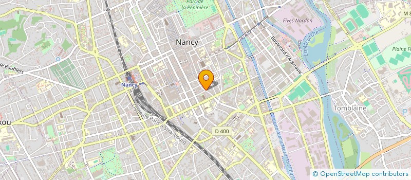 localisation de l'entreprise AF DESTOCK à NANCY