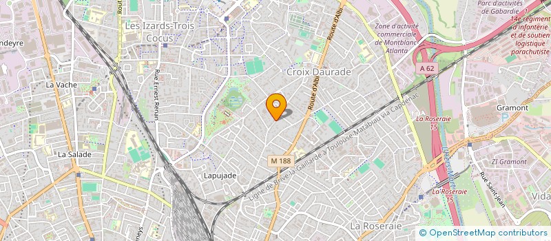 localisation de l'entreprise AF DEVELOPPEMENT  TOULOUSE