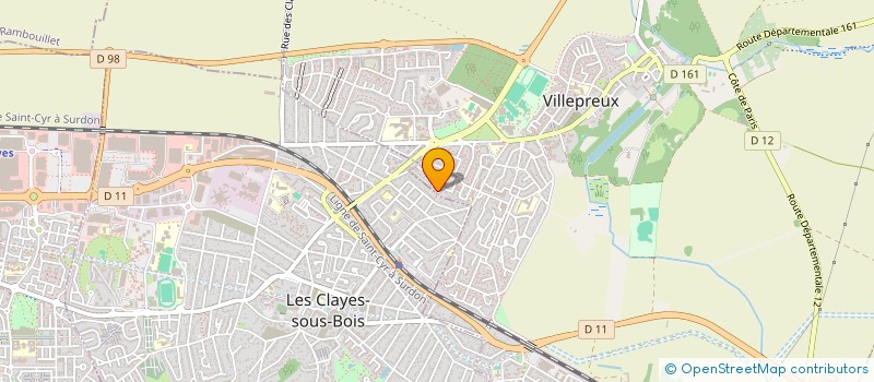 localisation de l'entreprise AF DIGITAL CONSULTING  VILLEPREUX