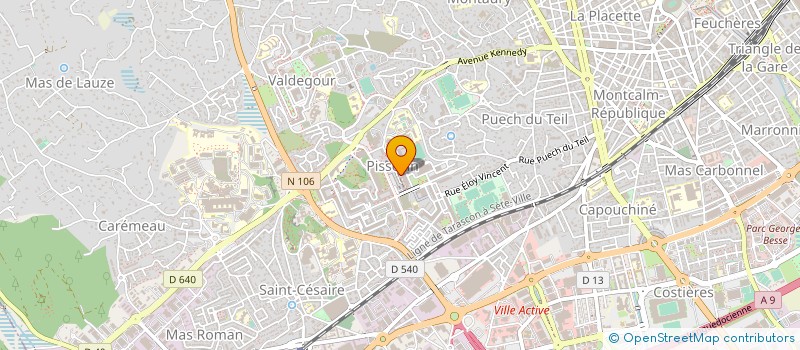 localisation de l'entreprise AF DISTRIBUTION  NIMES