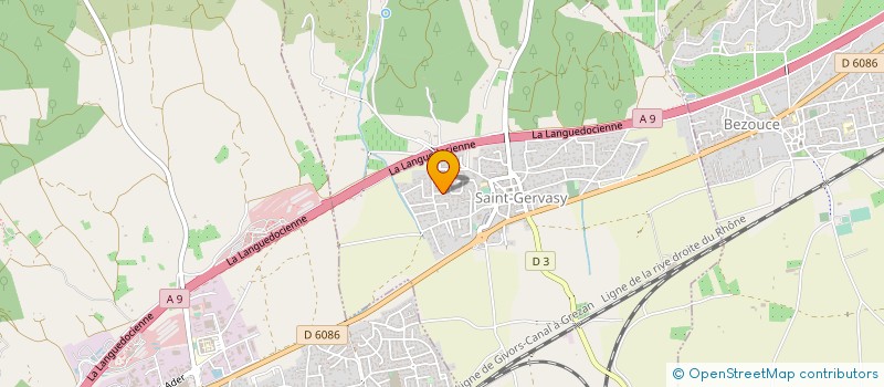 localisation de l'entreprise AF DOMINGUEZ  SAINT-GERVASY