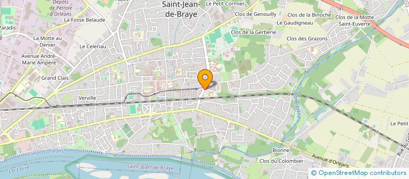 localisation de l'entreprise AF DU HAMEAU à SAINT-JEAN-DE-BRAYE