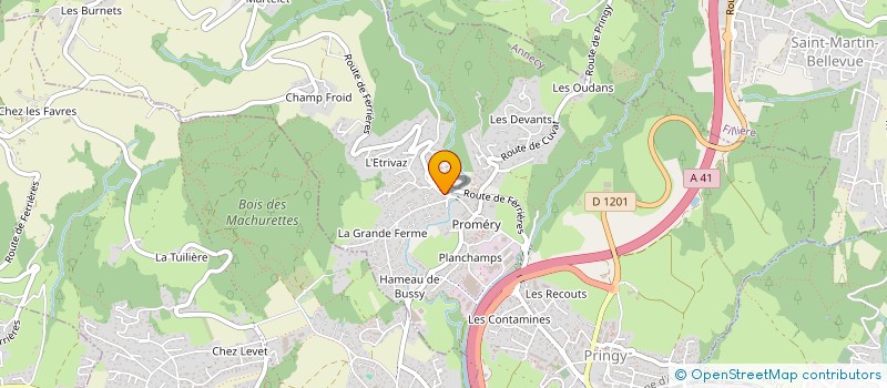 localisation de l'entreprise AF'ELEC à ANNECY