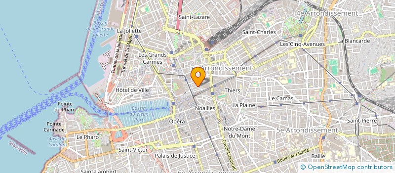 localisation de l'entreprise AF ELEC à MARSEILLE