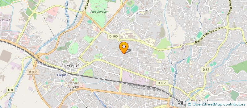localisation de l'entreprise AF ELEC à FREJUS