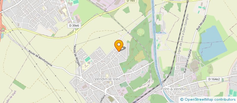 localisation de l'entreprise AF ELEC SERVICES  VENDIN-LE-VIEIL