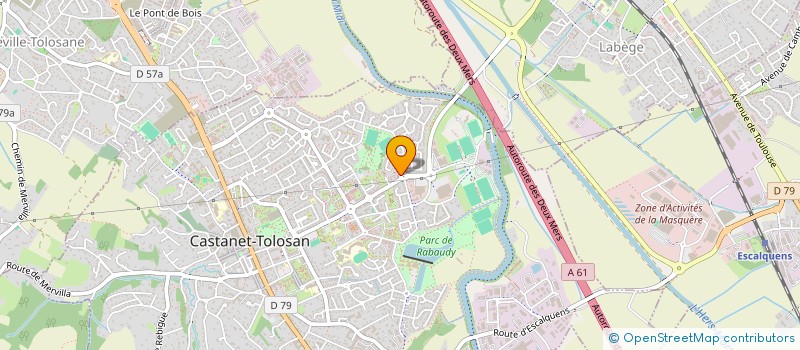 localisation de l'entreprise AF ENERGIE à CASTANET-TOLOSAN