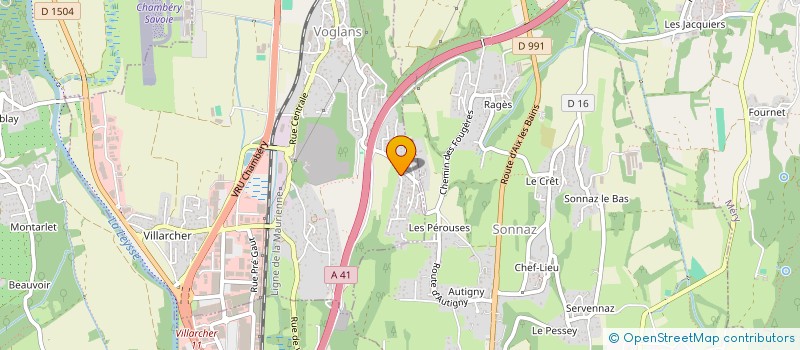 localisation de l'entreprise AF ETANCHEITE SERVICES  LA MOTTE-SERVOLEX