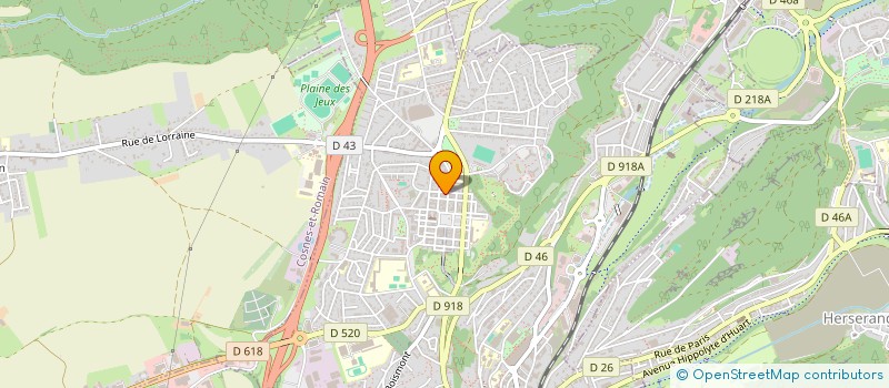 localisation de l'entreprise AF FAMILY CONSULTING à LONGWY