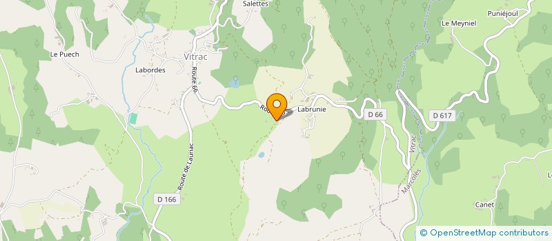 localisation de l'entreprise AF FORMATION à VITRAC