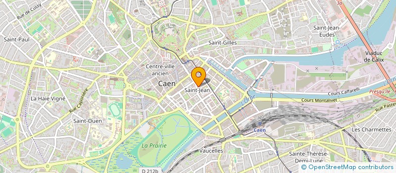 localisation de l'entreprise AF GESTION IMMOBILIERE à CAEN