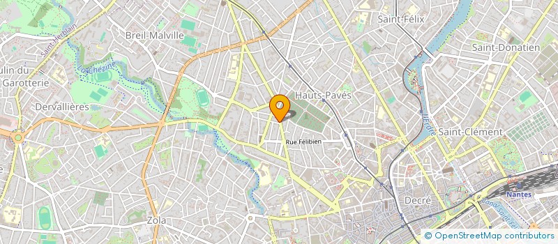 localisation de l'entreprise AF GROUPE  NANTES