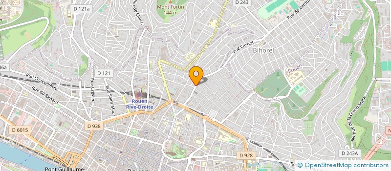 localisation de l'entreprise AF GROUPE  ROUEN