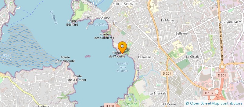 localisation de l'entreprise AF GUEPART  SAINT-MALO