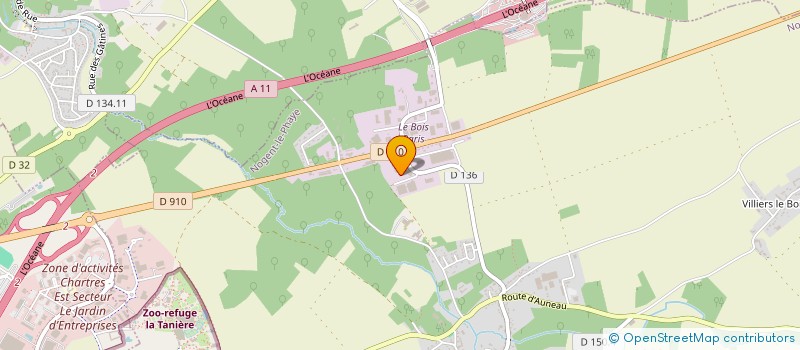 localisation de l'entreprise AF HOLDING à NOGENT-LE-PHAYE