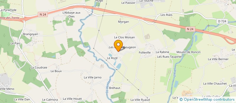 localisation de l'entreprise AF IMMOBILIER  TAUPONT