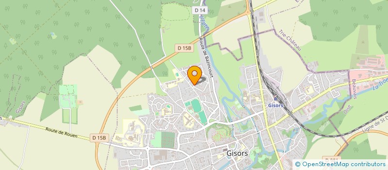 localisation de l'entreprise AF IMMOBILIER à GISORS