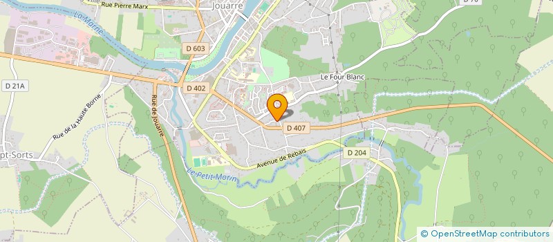 localisation de l'entreprise AF IMMOBILIER à LA FERTE-SOUS-JOUARRE