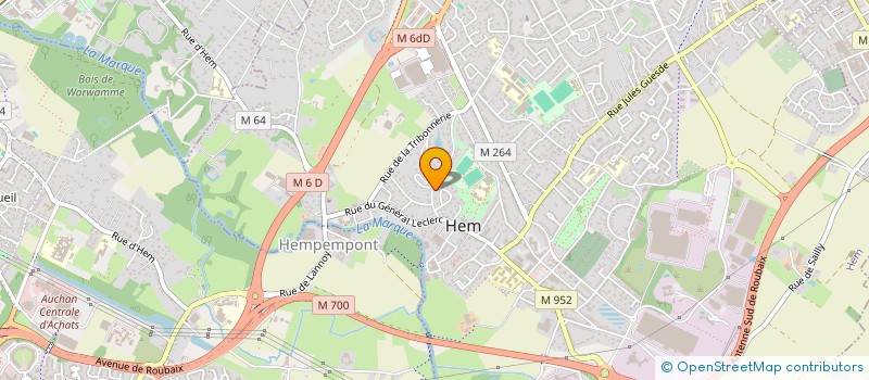 localisation de l'entreprise AF INVEST  HEM