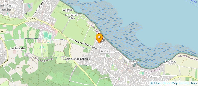 localisation de l'entreprise AF INVEST  LA FLOTTE