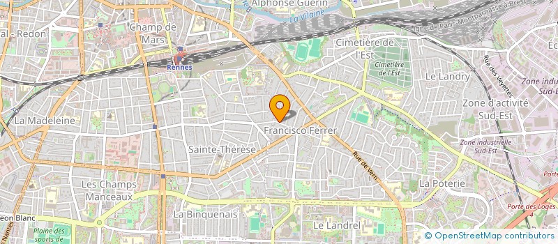 localisation de l'entreprise AF INVEST  RENNES