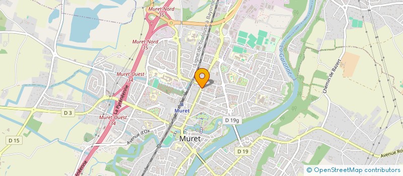 localisation de l'entreprise AF.INVEST  MURET