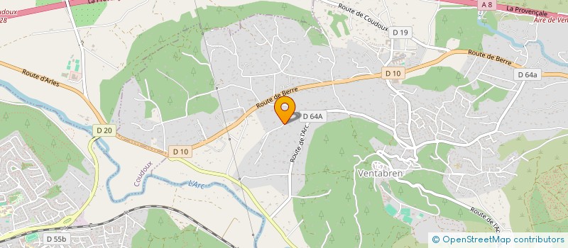 localisation de l'entreprise AF INVEST  VENTABREN