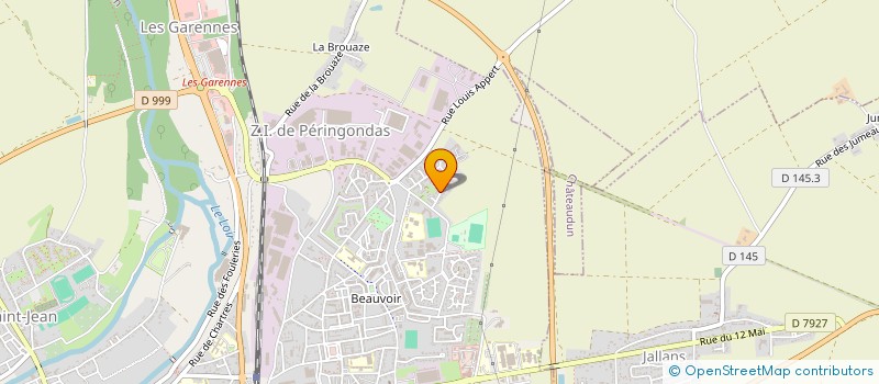 localisation de l'entreprise AF ISOLATION à CHATEAUDUN
