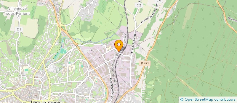 localisation de l'entreprise AF JUMP EVENT à LONS-LE-SAUNIER