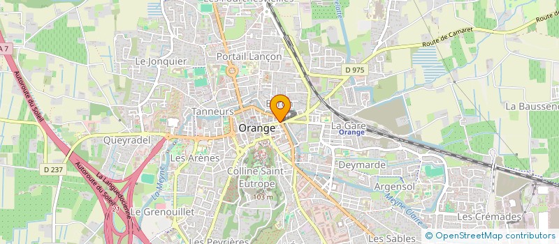 localisation de l'entreprise AF LAMBERT IMMOBILIER à ORANGE