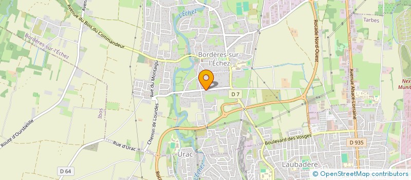 localisation de l'entreprise AF MACONNERIE TRADITIONNELLE  BORDERES-SUR-L'ECHEZ