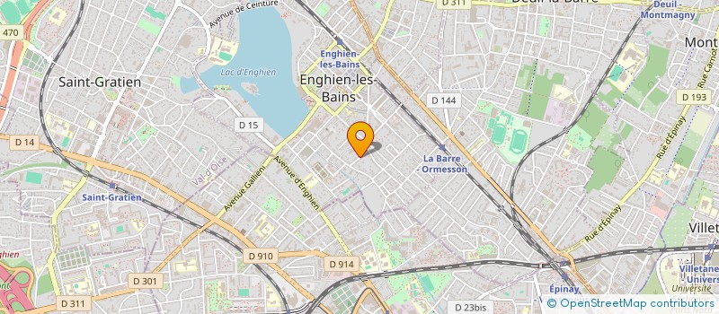 localisation de l'entreprise AF-MAISANT à ENGHIEN-LES-BAINS