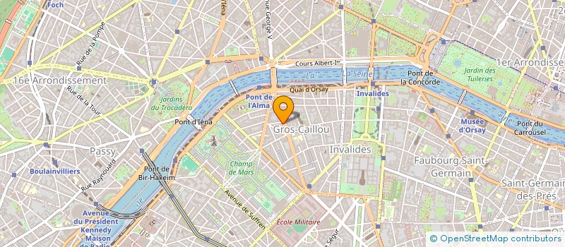 localisation de l'entreprise AF MARCHAND  PARIS