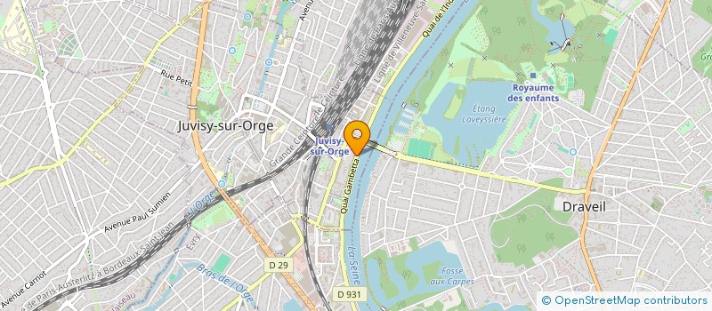 localisation de l'entreprise AF MARIE  JUVISY-SUR-ORGE